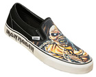 Vans Classic Slip-On Black/Lemon Iron Maiden