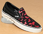 Vans Classic Slip-On Black/Red `Bats`