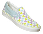 Vans Classic Slip-On Light Blue/White Multi