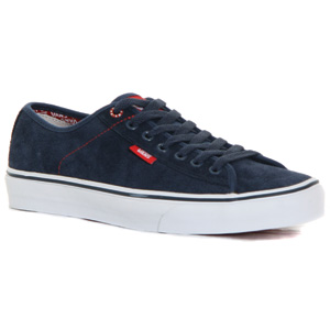 Ferris Suede Skate shoe - Navy/Red