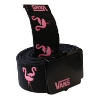 FUNNY FLAMINGOS BELT - BLACK