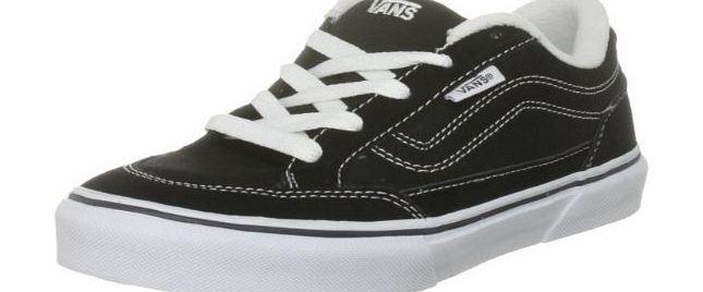 Vans Junior Bearcat Black/White Fashion Sports Skate Shoe Vdt04Fq 10 Child UK