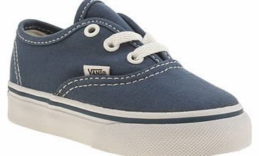 Vans kids vans navy authentic unisex toddler