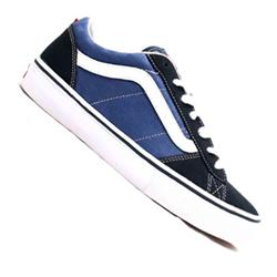 vans La Cripta Dos Skate Shoes - Chk Jaquard/Navy