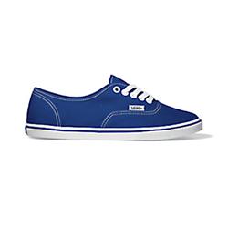 Ladies Authentic Lo Pro Shoes - Blue/White