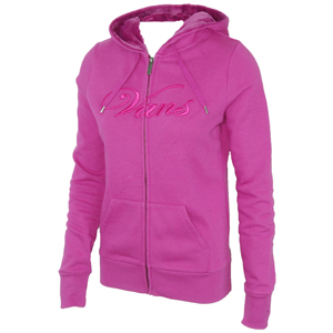 Ladies Vans Directory Zip Hoody. Vivid Viola