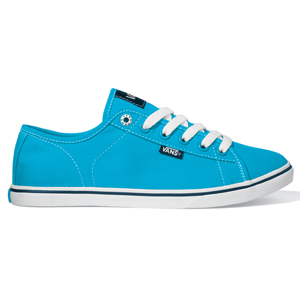 Ladies Vans Ferris Lo Pro Shoe. Blue White