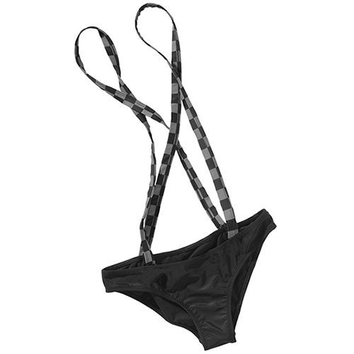 Ladies Vans Suspender Bikini Bottom Black