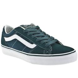 Vans Male La Cripta Dos Suede Upper Fashion Large Sizes in Green