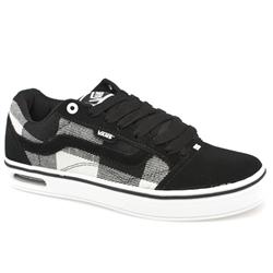 Vans Male Tekskool Fabric Upper Skate in White and Black