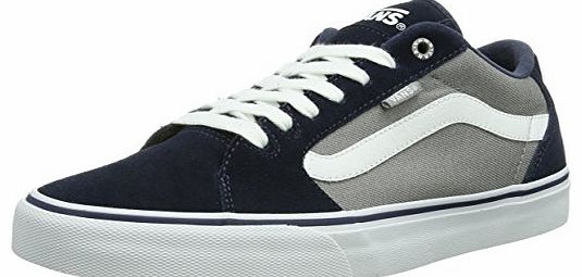 Vans Mens Faulkner Low-Top, Navy/Grey/White, 9.5 UK