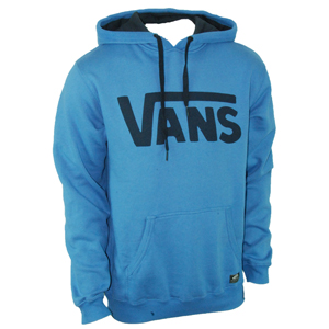 Mens Vans Classic Hoodie. Federal Blue