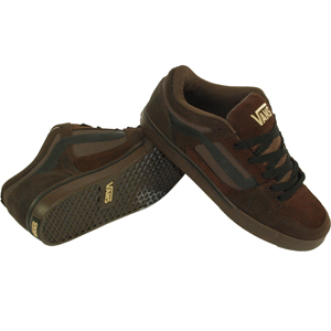 Mens Vans Morgen Shoe. (Tooth Plaid) Brown Black