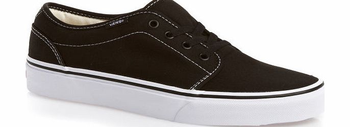 Vans Mens Vans 106 Vulcanized Shoes - Black/White