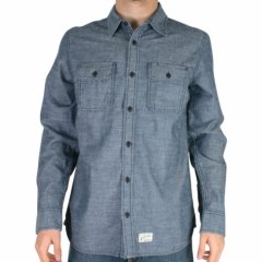 Mens Vans Av Apprentice Shirt Federal Blue