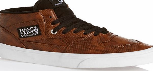 Vans Mens Vans Half Cab Shoes - Black/brown