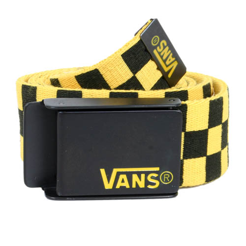 Mens Vans M Deppster Web Belt Sun/blk