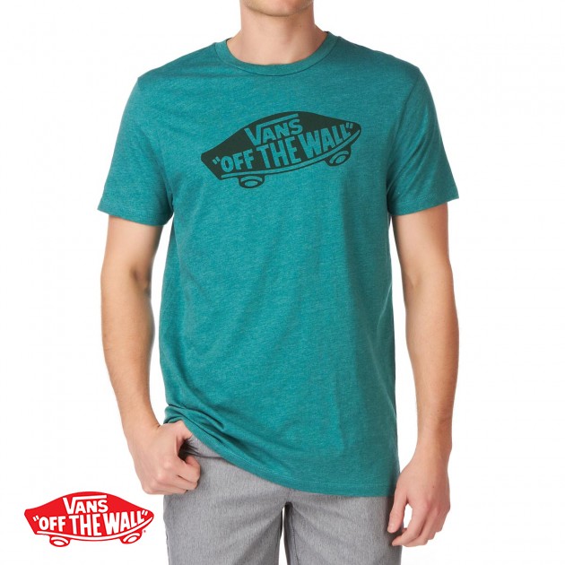 Mens Vans Off The Wall T-Shirt - Green