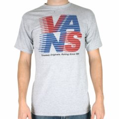 Mens Vans Rolling Originals Tee Athletic Heather