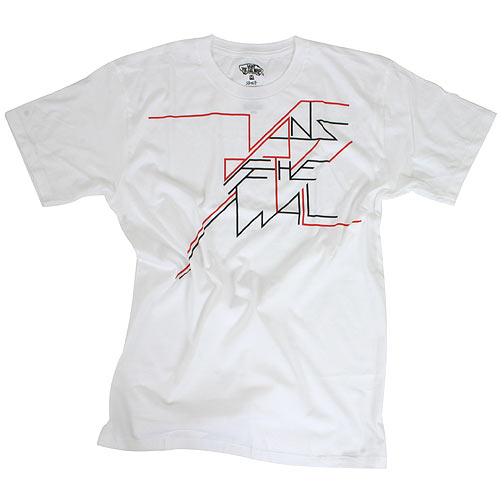 Mens Vans You Then Ringspun Tee White