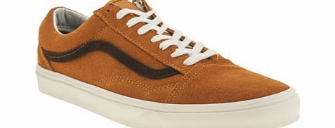 Vans Orange Old Skool Trainers