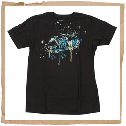 Paint Plus Tee Black