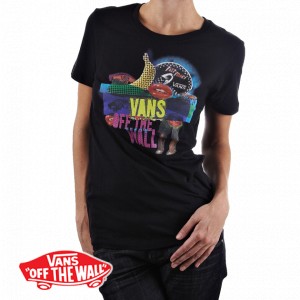 T-Shirts - Vans Bitesize T-Shirt - Onyx