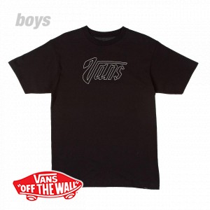 T-Shirts - Vans Scan Check T-Shirt - Black