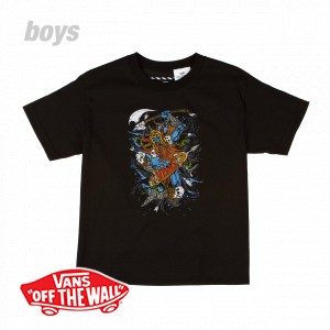 T-Shirts - Vans Skinnersack T-Shirt - Black