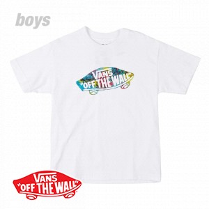 T-Shirts - Vans Stickered Up T-Shirt - White