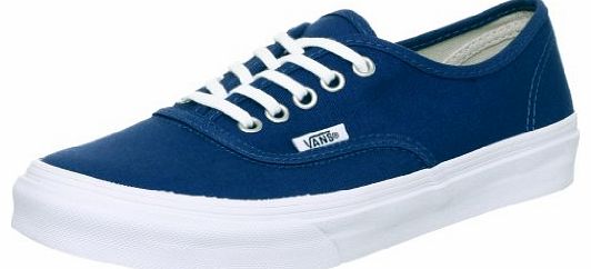 Vans Unisex-Adult Authentic Slim Dark Denim/True White Low-Top Trainers VQEV8ZI 4.5 UK, 37 EU, 5.5 US