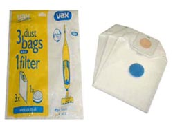 Vax PAPER BAGS VAX SAHARA X 3 GEN. PN# 1112468800