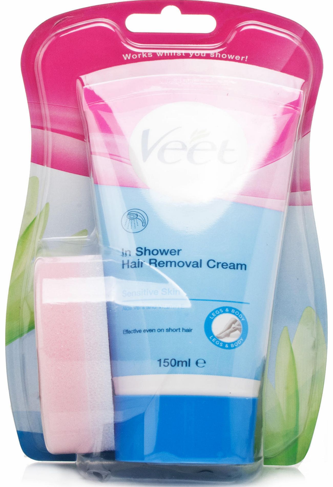 Veet In Shower Hair Removal Cream Sensitive