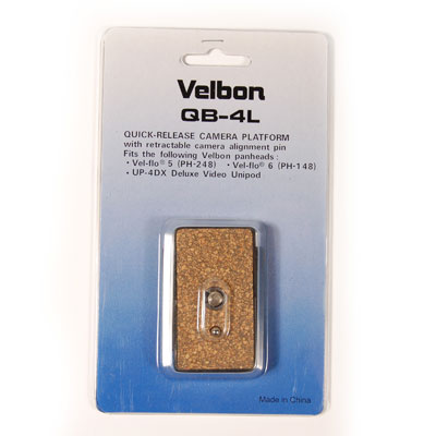 Velbon Quick Shoe QB-4L for D-400/UP4DX