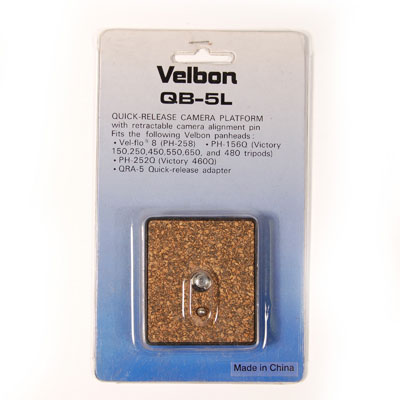 Velbon Quick Shoe QB-5L for D-3/VIC.480