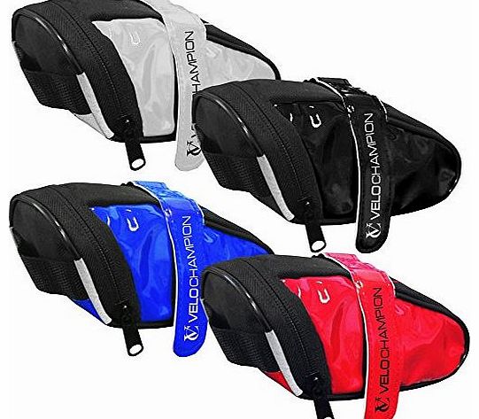 VeloChampion Slick Bike Seat Pack - Black