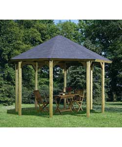 Venice - Wooden Garden Canopy - Width 330cm