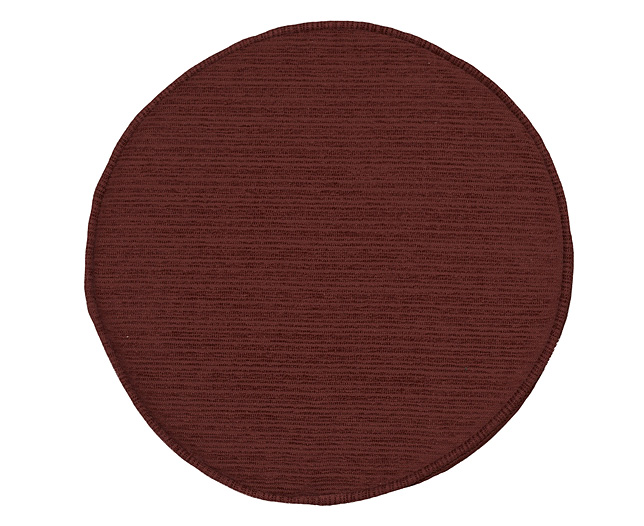 Circular Seat Pad (11) Burgundy