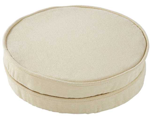 Circular Seat Pad (11 inch) Pair Buttermilk