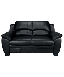 Regular Leather Sofa - Black