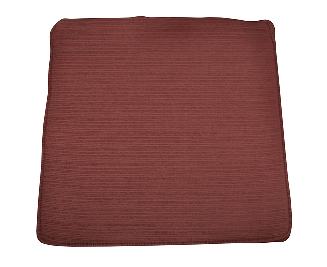 Squared Seat Pad (2) Burgundy