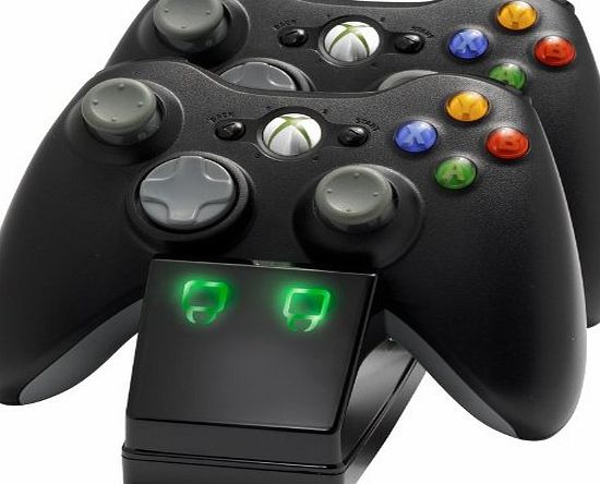 Venom Xbox 360 Twin Charge Cradle - Black