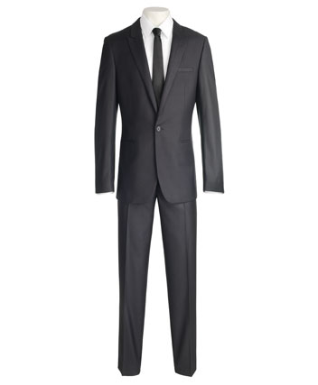 Ventuno 21 Mens Suit by Ventuno 21 in Black Chintz