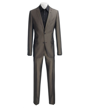 Mens Suit Ventuno 21 Bronze Tonic