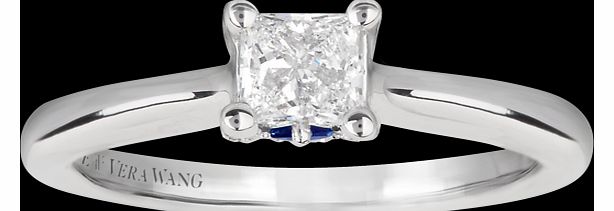 princess cut 0.57 carat solitaire