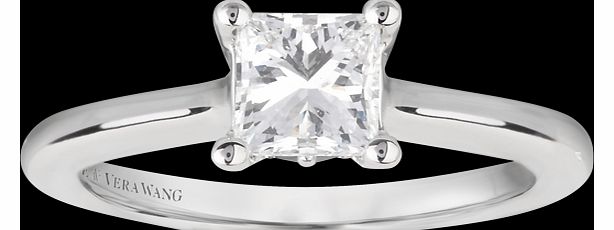 princess cut 1.12 carat solitaire