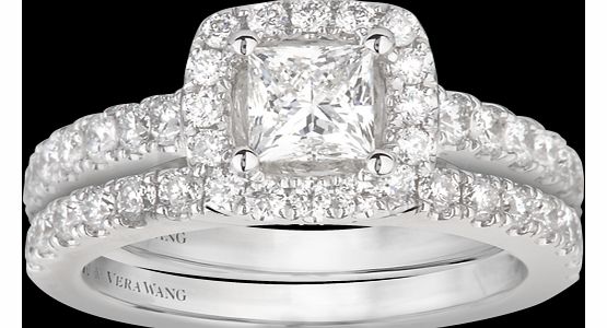 Vera Wang Love princess cut 1.95 total carat