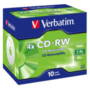 2x4x CD-RW 700MB-80Min