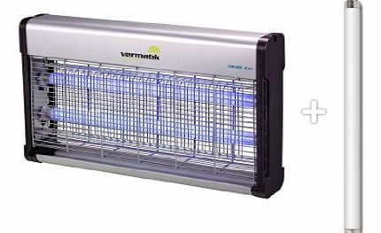 VERMATIK Electric Insect Fly Killer Bug Zapper 16 Watts 3 bulbs 1 spare tube VERMATIK RANGE