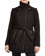 Sound Amine black wool blend jacket